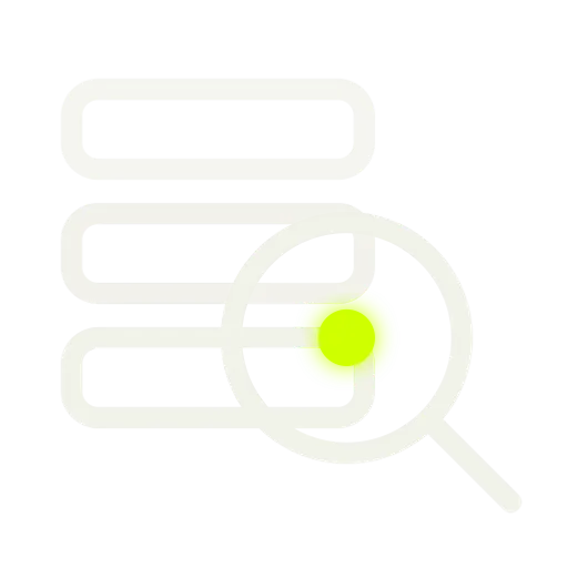 Ícone outline de pesquisa
